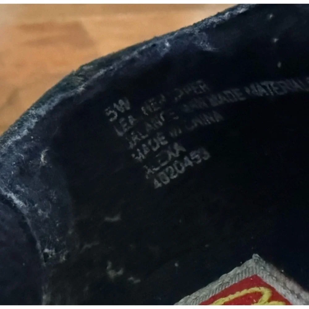 McKids Mary Jane Strap Shoes Vintage Navy Blue McDonald's Girls Size 5W